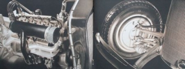 Mercedes-Benz 290 Modellprogramm 1935 Automobilprospekt (5399)